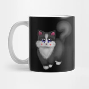 Lovely Black Cat Mug